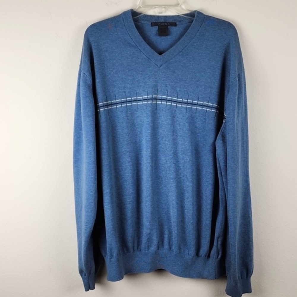 Fidra, Mens Long Sleeve Sweater.